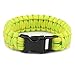 JD.Gems 550 Parachute Cord Survival Compiled Bracelet Plastic Buckle Wristband
