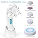 Facial Cleansing Brush, ETEREAUTY Waterproof Body Facial Brush for Deep Cleansing, Gentle Exfoliating and Removing Blackhead with 5 Brush Heads