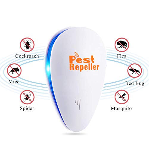 image for monochef Ultrasonic Pest Repeller, 2019 Upgrated, 6 Pack, Pest Control