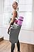 Zenifit Yoga Mat Bag – Long Tote with Pockets – Holds More Yoga Accessories. Cute Yoga Mat Holder with Bonus Yoga Mat Strap Elastics. Gray and White Yoga Mat Bags and Carriers for Womenthumb 2