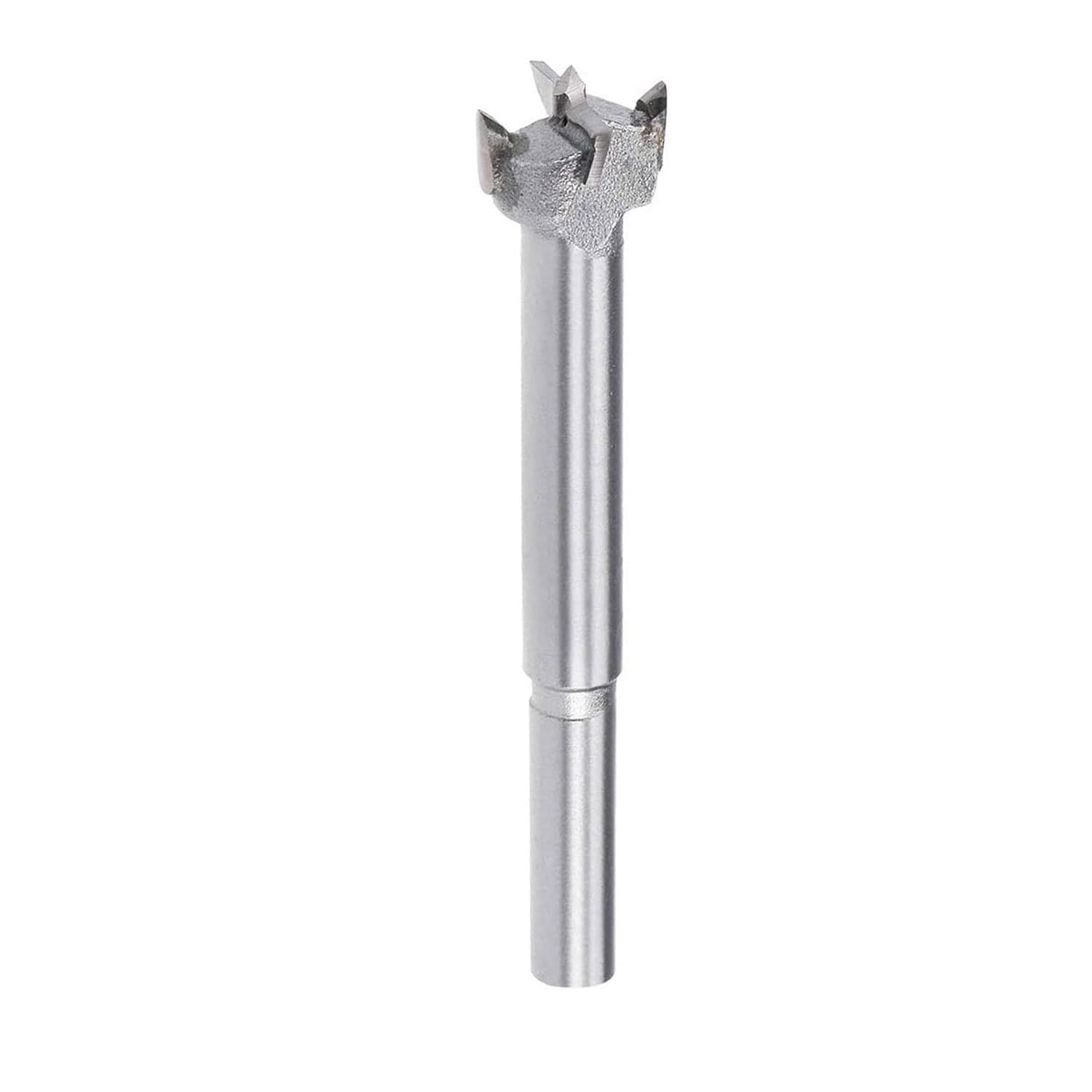 TOP-VIGOR 18mm Forstner Drill Bit, Tungsten Carbide Wood Auger Drill Bit Hole Saw Opener for Woodworking Hinge Hole Drilling Boring Bit Cutter Grey