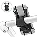 Gshine Universal Bike Phone Holder, Bicycle Handlebar Stroller Mount for any 4 to 6 Inch Cell Phone Android Smartphone, Adjustable Silicone Handlebar Crack, Ideal for Road Mountain Bikes and Motorc