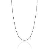 Savlano 925 Sterling Silver 1.5mm Solid Italian Round Diamond Cut Flexible Snake Chain Necklace with Gift Box for Men & Women - Made in Italy