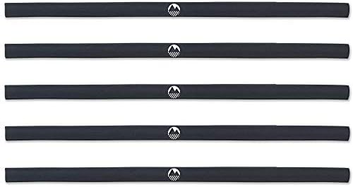 Lakeland Active - Skinny Gel Grip Headband (5 Pack) - Black, 5 count (Pack of 1) - Image 3