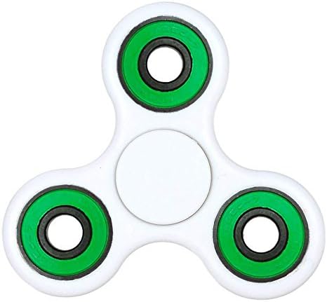 Spinner Fidget Toy Smooth Surface Finish Ultra Durable Non-3D printed (green)