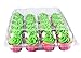 Katgely 24 Pack Cupcake Boxes - Set of 4- Plastic Cupcake Containers