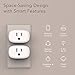 Nooie Smart Plug Wifi Outlet Mini Smart Socket Compatible with Alexa, Google Assistant, No Hub Required. Schedule Timer Function Control Electric Devices(4packs) (PA10-4)