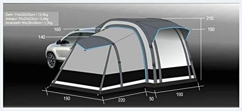 Skoda Original - Juego de tienda de campaña para vehículos ...