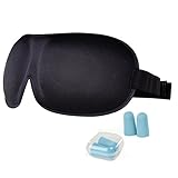 Sleep Mask For Men And Women,Best Lightweight 3D Contoured Apnea Natural Deep Sleeping Eye Masks