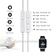 Earbuds Headset [2 Pack ] Perfect Sound EarPods with Remote and Mic 3.5mm Jack Earphones Stereo Noise Lsolation Earbuds Fits Apple iPhone iPod iPad Mac Android Samsung Galaxy Kindle MP3 MP4 (White)