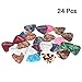 Guitar Picks 24 pcs, Guitar Plectrums for Your Electric, Acoustic, or Bass Guitar,0.46mm-Thin,0.71mm-Medium,0.96mm-Heavy