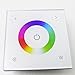 LEDENET D4 Wall-Mounted Touch Panel Full Color RGBW Dimmer Controller LED Strip Lighting 12-24V 16A 192W 384W