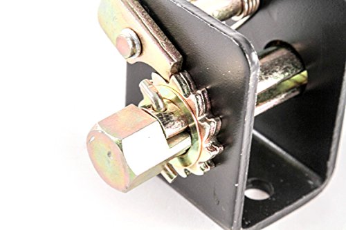 2 - Lashing Winch 2" Left Tie Down Tow Dolly Binder Rack Strap Truck Ratchet