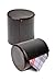 Black Tie Travel Case Roll - Perfect Business Gift - Vegan Faux Leather Necktie Anti-Wrinkle Storage Case