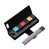 SHIODOKI JUUL Travel case Portable Power Bank and Pod Holder Charger Compatible with JUUL, Device is Not Included (Black)
