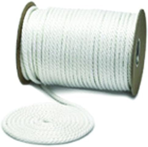 Unicord 500086 White 1/2" X250' Nylon Solid Braid