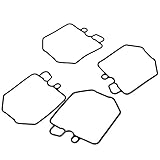 4PCS Shaped O-Ring Float Bowl Gasket For Honda