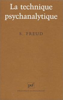 La Technique Psychanalytique Sigmund Freud Babelio