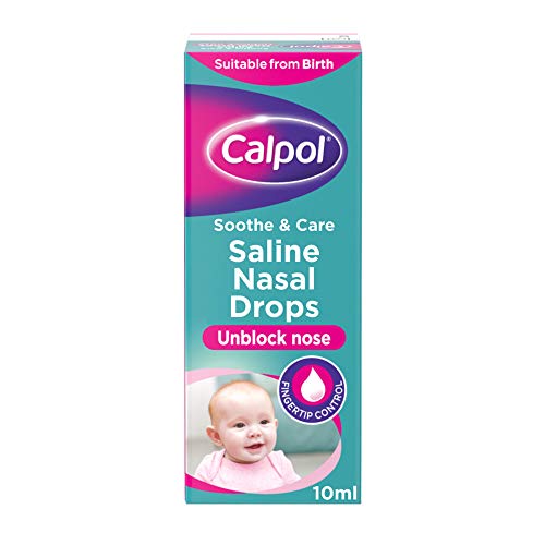 Calpol Saline Nasal Drops, 10ml