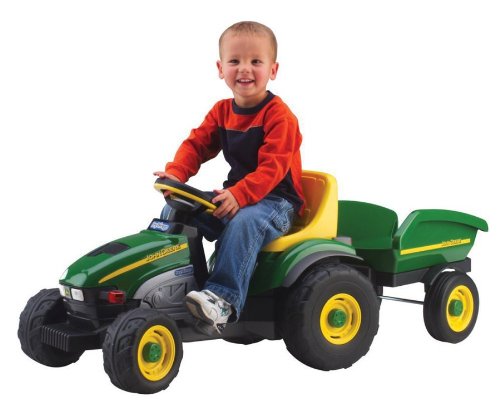 Peg Perego John Deere Farm Power with Trailer