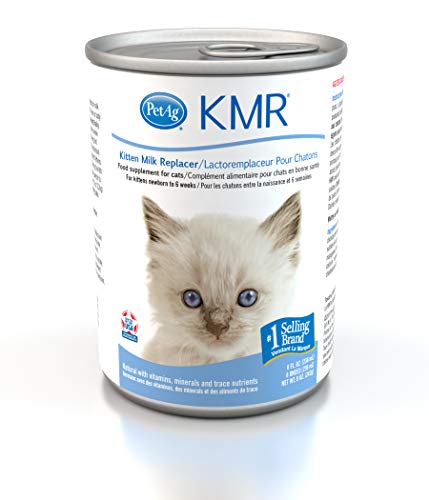 Kmr Liquid Milk Replacer For Cats, 8-Ounce