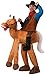 Forum Novelties Men's Ride-On Horse Costume, Brown, Standard