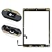 Monstleo White Digitizer Touch Screen Outer Glass Panel for iPad Air 5th Gen Generation Bundle with Home Button Flex Cable Assembly, Tools and Adhesive Tape