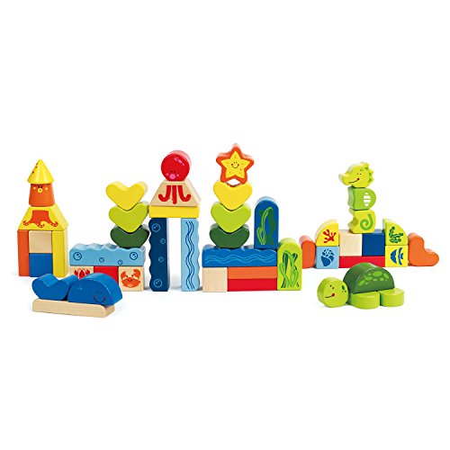 Award Winning Hape Totally Amazing Under The Sea Blocks