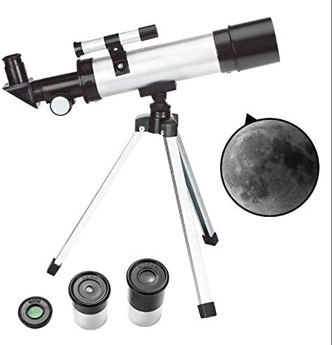 ToyerBee Telescope for Kids& Beginners, 70mm Aperture 400mm Astronomical Refractor Telescope, Tripod& Finder Scope- Portable Travel Telescope with Smartphone Adapter and Wireless Remote