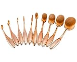 CANIS 10pcs Pro Cosmetic Makeup Tool Brushes Set Eyeshadow Blush Brushes Tools