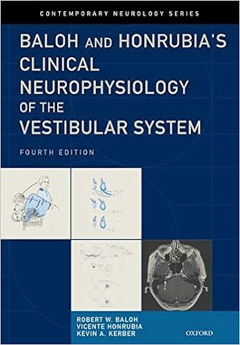 Baloh And Honrubia S Clinical Neurophysiology Of The Vestibular System Fourth Edition Contemporary Neurology Series 77 9780195387834 Medicine Health Science Books Amazon Com