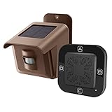 Solar Driveway Alarm,1/2 Mile Long Range Driveway