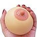 Boob Breast Stress Reliever Simulation Ball Silicone Funny Reality Chest (Medium- 1)