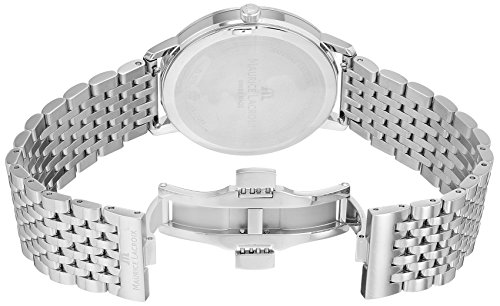 Maurice-Lacroix-Herren-analog-Swiss-Quartz-Uhr-mit-Edelstahl-Armband-EL1118-SS002-410-2