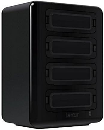 Lexar LRWHR2RBNA | Professional Workflow HR2 Thunderbolt 2 Four Bay Hub