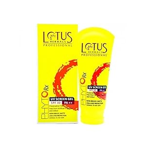 Lotus Professional Phyto RX UV Screen Gel, SPF 30 PA++, 80g
