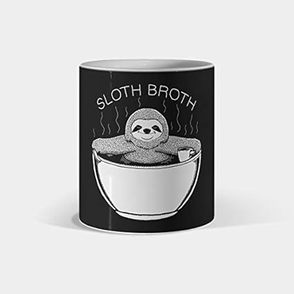 Amazon Co Jp 簡素な雑貨屋 ナマケモノ ビッグマグ マグカップ 大きい ビッグ プレゼント オリジナルマグ マグ 陶器 コップ 景品 マグ 贈答品 ホーム キッチン