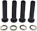 Lisyline 8pcs Front Suspension Control A-Arm Long Bushings with Spacer for Polaris Sportsman 500 RSE Sportsman 400 4x4 700