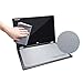 Premium 3 in 1 Microfiber Laptop Protector for Macbook and PC, Retina Screen Cleaner, Anti Scratch Keyboard Cover Non Slip Mouse Pad, for any 13 in, 13.3 in, 13.5 in Screen (Cool Gray)