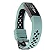 WISHTA Band Compatible with Fitbit Alta/Fitbit Alta HR, 3PCS Newest Colorful Replacement Wristband with Secure Clasps Compatible with Fitbit Alta/Alta HR Only(No Tracker, Replacement Band Only)