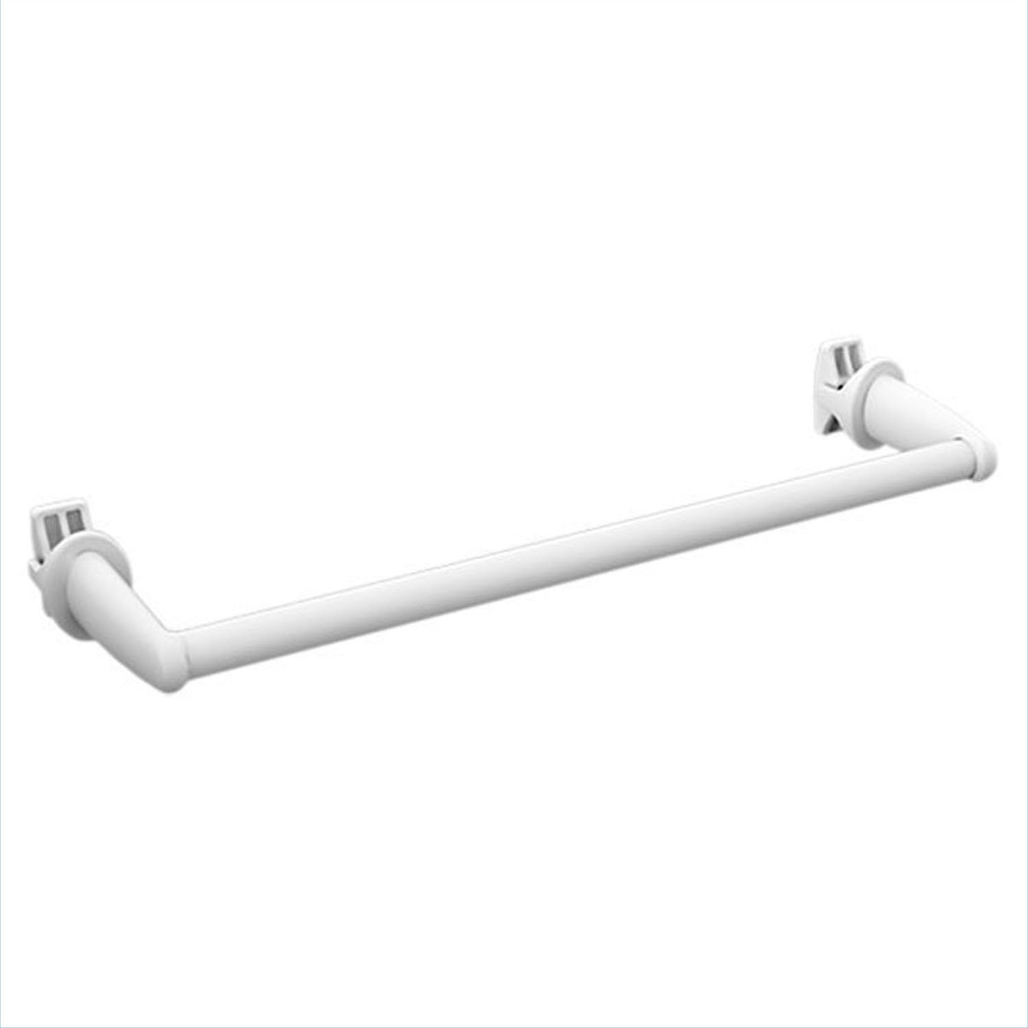 BASIC towel rail Towel holder for bathroom radiators Length: 460 mm. Straight version white