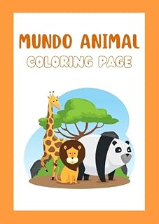 Livro Mundo animal para colorir