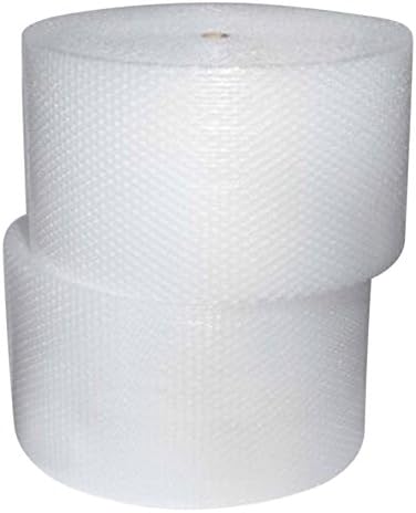 USABubble Bubble Cushioning Wrap 3/16" Small Bubbles Perforated 12" , 24" Width 175 ft