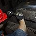 Vgo 3Pairs High Dexterity Light Duty Mechanic Glove,Rigger Glove,Anti-abrasion,Touchscreen(Size L,Black,SL8853)