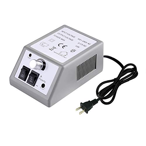 Professional 20000RPM Acrylic Electric Nail Drill Kit, Low Heat Low Noise Electronic Manicure Pedicure Nail Art Tool Kit
