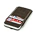 Dockem iPhone SE Wallet Sleeve Vintage Synthetic Leather Card Case: Ultra Slim Professional Executive Pouch Cover with 2 Card Holder Slots: fits iPhone SE, iPhone 5, iPhone 5S (Brown)