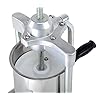 KITCHENER-Elite-Super-Heavy-Duty-Commercial-10-lbs-Stainless-Steel-Sausage-StufferFillerMaker-Includes-3-34-78-1-14-Dia-Stuffing-Tubes-Best-use-for-Butchers-Delis-Home-Kitchen Kitchener Sausage Stuffer, Stainless Steel Sausage Maker with 3 Size Professional Filling Nozzles, 10 lbs Sausage Filler…