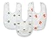 aden by aden + anais Snap Bib; 100% Cotton Muslin; Soft Absorbent 3 Layers; Adjustable; 9'' X 13''; 3 Pack; Lifes A Hoot