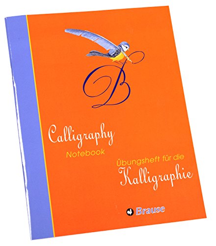Brause 98204SB - Quaderno per la calligrafia per principianti (junior) (versione inglese e tedesca)