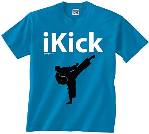 Image Sport Taekwondo iKick T-shirt Youth Medium Sapphire